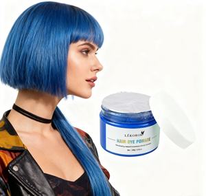 120ML Tinte para el cabello desechable Barro Crema para peluquería Cera para teñir el cabello - Product Image 1