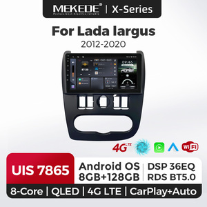 NaviFly 8core รองรับ Car-play 4G LTE ระบบปฏิบัติการ Android พร้อม DSP 36EQ RDS BT5.0 หน่วยความจำ 8GB+128GB วิทยุ FM AM RDS ช่องสัญญาณ AV Output สำหรับรถยนต์ LADA Largus ปี 2012-2020 - Product Image 1