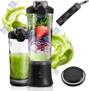 Blender portable pour commande en gros, 6 lames, tasse à jus portable, rechargeable par USB, petit blender sans fil pour voyage et salle de sport - Product Image 1