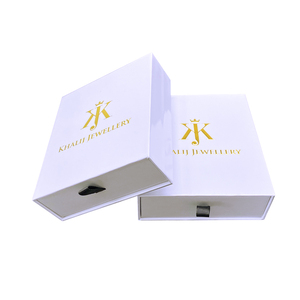 Caja de Regalo de Joyería de Lujo <span class=keywords><strong>Becan</strong></span>, Cajas de Almacenamiento para Collares, Colgantes, Anillos y Pulseras, Cajas de Regalo de Joyería de Cartón con Logotipo - Product Image 5