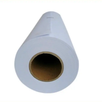 Rollo de papel de plotter en ropa, color blanco/azul/gris