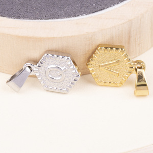 Colgante de Acero Inoxidable con Letra Inglesa 26A, Accesorio Decorativo DIY, Colgante Personalizado - Product Image 5