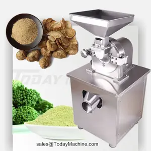 Machine à broyer les feuilles sèches à base de plantes, les feuilles de manioc et le piment