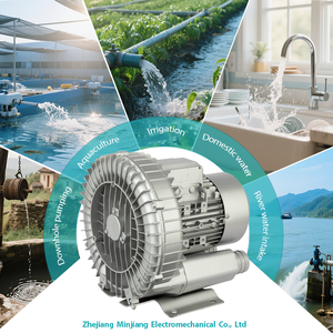 1hp 48v सौर ऊर्जा से संचालित वायु जल ग्रहण मछली तालाब खेती के लिए सतत ऑक्सीजन समाधान - Product Image 2