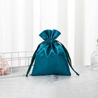 Pochette en Satin pour perruques, cordon de serrage, sac d'emballage cadeau en soie, pochette en Satin