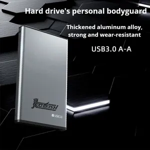 공장 2.5 인치 알루미늄 합금 하드 드라이브 인클로저 3.0 SSD 및 HDD 프리미엄 품질을위한 기계식 솔리드