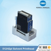 Tête d'impression Konica Minolta 512 42pl pour Allwin Human Liyu Xuli Myjet Km512 Ln 42pl Tête d'imprimante à solvant Konica 512-42pl Mn Ln