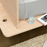 Cadre de lit en bois de koala, haute qualité, simple et minimaliste, meubles de chambre à coucher, sans vis ni outil nécessaire pour une utilisation domestique