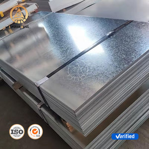 स्टॉक गैल्वेनाइज्ड स्टील 0.5 मिमी 4 मिमी जस्ता लेपित स्टील शीट जस्ती dx51d + dd 24 गेज गैल्वेनाइज्ड शीट स्टील - Product Image 2