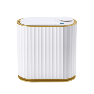 4L infrared induction plastic intelligent automatic home office trash can smart garbage bin car trash bin