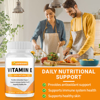 Capsules d'huile de vitamine E Ausreson, blanchiment de la peau, antioxydant, compléments immunitaires pour la peau, halal, qualité alimentaire, capsules de vitamine E naturelles