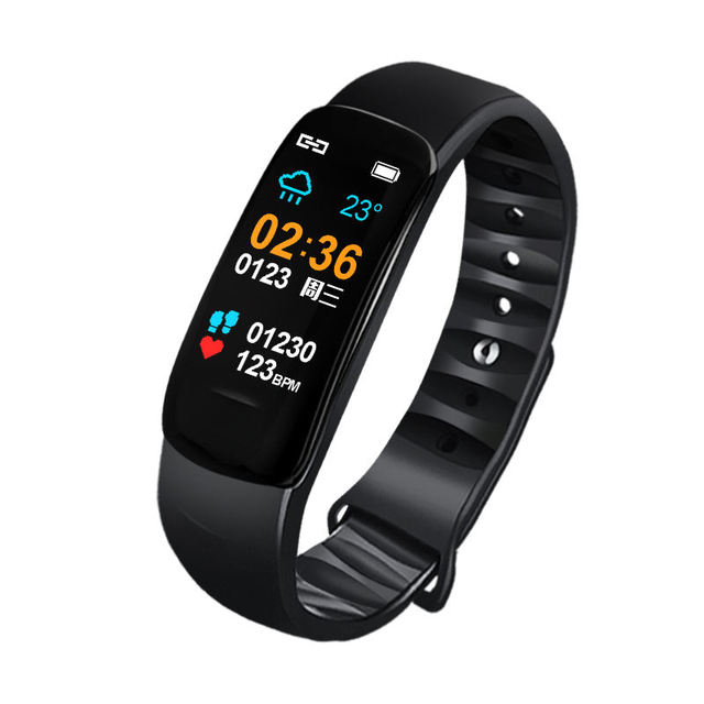 Multifunction Heart Rate Detection Wristband Bp Monitor Bracket Sports Smart Watch