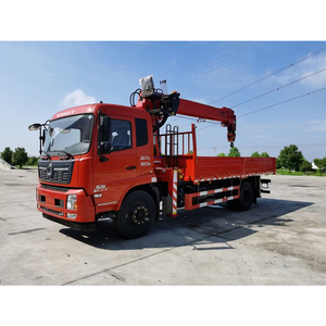 Grúa Montada en Vehículo Dongfeng, Buen Precio, Camión 4x2 de Servicio Pesado de 4-5 Toneladas con Grúa de Alta Elevación - Product Image 4