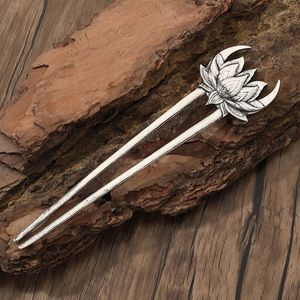 Épingle à <span class=keywords><strong>cheveux</strong></span> en U rétro Viking Lotus, bâtonnet à <span class=keywords><strong>cheveux</strong></span> pour femme, style scandinave norvégien, fourche à <span class=keywords><strong>cheveux</strong></span> gothique, bâtonnet de <span class=keywords><strong>cheveux</strong></span> - Product Image 3