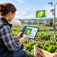 Plateforme de gestion multi-exploitations Logiciel de productivité agricole Système de gestion des opérations agricoles Développement de logiciels personnalisés