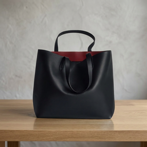 Sac à main en cuir véritable pour femmes de qualité supérieure Fermeture à glissière Étanche Bandoulière Design tendance Saint-Valentin - Product Image 3