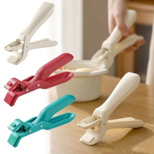 Pince à vaisselle en silicone résistante à la chaleur, anti-brûlure, antidérapante, pour friteuse à air - Product Image 1