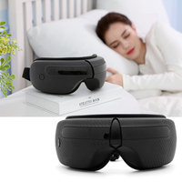 Masseur oculaire intelligent avec pression d'air et thérapie thermique, musique intégrée, appareil de soin des yeux pliable à 180° pour soulager la fatigue, OEM