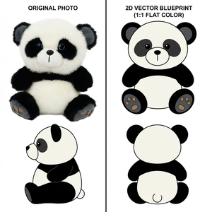 Jouets en peluche rembourrés, nouvelles couleurs CMYK, poupée en peluche personnalisée, figurine d'anime, jouet en peluche de <span class=keywords><strong>dessin</strong></span> animé, peluche mignonne, personnalisation - Product Image 2