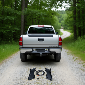 Pare-chocs arrière en acier de remplacement pour Chevrolet Silverado 1500, modèle 1999-2007, accessoire de carrosserie de camion - Product Image 2