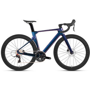 Vélo de route en fibre de carbone <span class=keywords><strong>Twitter</strong></span> Road Bike T8 R10pro 700C avec axe traversant, frein à disque hydraulique, câblage interne Sensah, 22 vitesses - Product Image 1