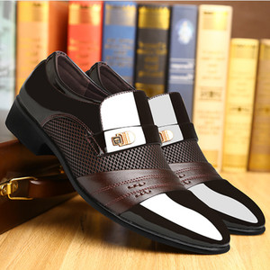 Chaussures habillées formelles italiennes pour hommes, style mocassins Oxford, pointures US 13 14, Zapatos <span class=keywords><strong>De</strong></span> Hombre <span class=keywords><strong>De</strong></span> Vestir, chaussures <span class=keywords><strong>de</strong></span> <span class=keywords><strong>mariage</strong></span> pour hommes - Product Image 3