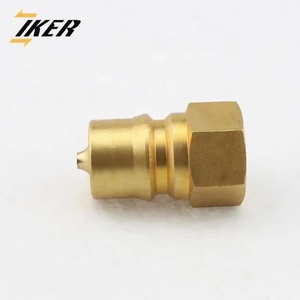 Brass KZD ISO72411B Double ShutOff Quick Coupler Couplers Interchangeable AEROQUIP FD45 HK for Petroleum Construction Industry - Product Image 5