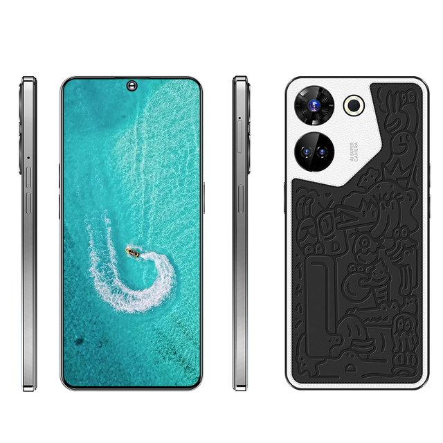 Tecno Comon 20 Genuine Phone 2 Sim Card Gaming New Phone Global Version Unlocked Mobile Phones