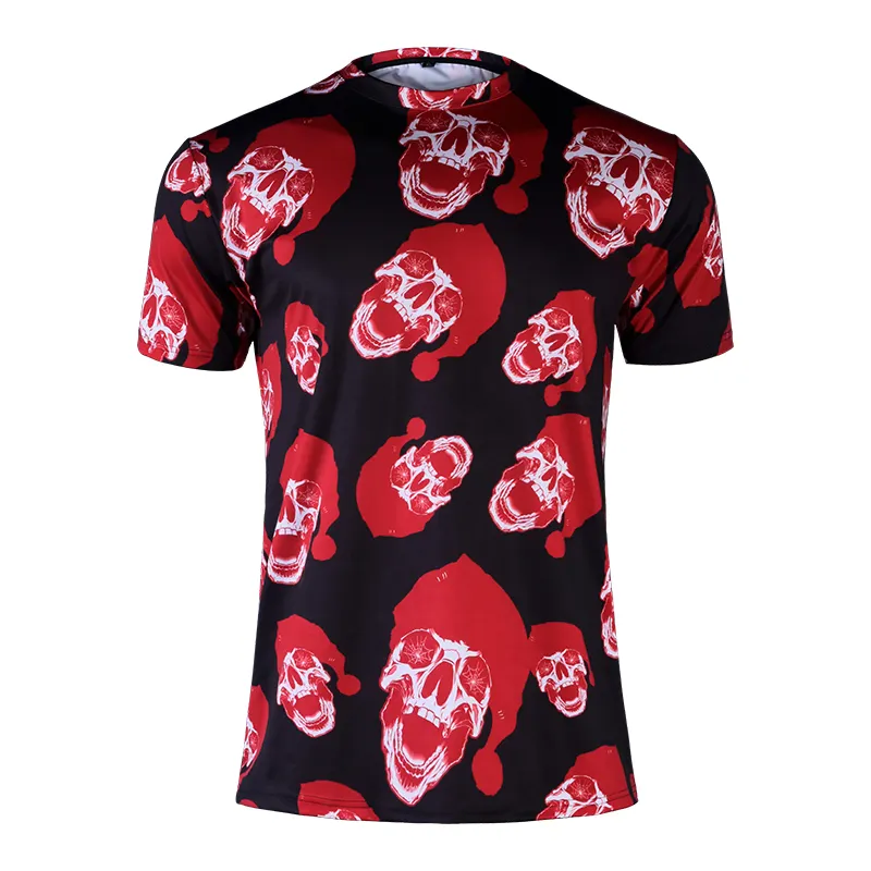 Kaus 100% Katun Kustom Kaus Gambar Cetak Pabrikan T-shirt Mode Pakaian Kasual