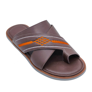 Sandalias de piel sintética para <span class=keywords><strong>hombre</strong></span>, <span class=keywords><strong>Chanclas</strong></span> de diseño informal de alta calidad - Product Image 1