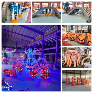 Manège d'attraction de fête <span class=keywords><strong>foraine</strong></span> Nova Rides Fly Polyp Octopus, Manège rotatif géant d'extérieur BO-<span class=keywords><strong>A</strong></span> pour parc d'attractions, à sensations fortes, en promotion - Product Image 4