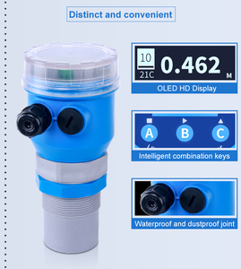 Capteur de niveau d'eau ultrasonique en laiton RS485 4-20mA avec affichage, précision de 0,2%, garantie 1 an - Product Image 4