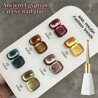Nouveauté Séchage des bouteilles Sceptre 2025-2026 Nouveau gel à ongles mini bulbe tendance œil de chat égyptien ancien pour salons de manucure