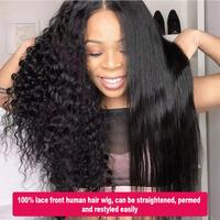 Perruque en V Cheveux Humains Vietnamiens Bruts Bouclés Crépus Densité 250% Sans Colle Sans Tissage Visible Version Améliorée en U pour Femmes Noires