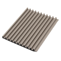 Mur WPC rainuré effet bois, 168*24mm, étanche, ignifuge et écologique, idéal pour appartements modernes – Vente en gros directe usine Chine