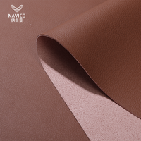 Cuir microfibre PU classique 134 avec élasticité pour sièges de voiture et décoration intérieure, épaisseur 1,2 mm