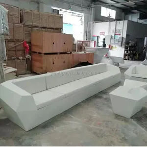 Luxe Combinatie Sofa Glasvezel Bank Vrije Tijd Sofa Set Voor Woonkamer & Tuin