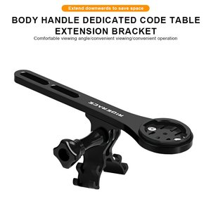 RIDERACE Bicycle Code Table Extension Bracket Aluminum Alloy Lightweight <strong>Computer</strong> Camera Holder <strong>MTB</strong> Road Bike Bracket for Garmin - Product Image 3