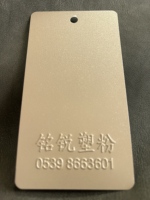 Revêtement en poudre électrostatique thermodurcissable Or champagne pour l'artisanat ; Revêtement en poudre cuite au four pour métaux intérieurs/extérieurs Chine