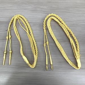 Accesorios para uniformes ceremoniales Aiguilettes Sash Fringe Epaulette Cordón <span class=keywords><strong>de</strong></span> borla <span class=keywords><strong>de</strong></span> color dorado - Product Image 1