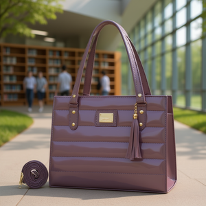 Sac à dos pour femme Fana Kaela, violet clair, en matériau végétalien, impression par laminage, pour adultes - Product Image 2