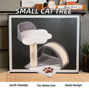 Un Pequeño Árbol para Gatos de Interior, Ecológico y Simple, de Sisal, 42 cm, en Caja de Cartón - Product Image 2