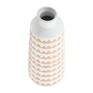Vaso in Ceramica con Motivo Geometrico, Decorazione Moderna per Soggiorno, Camera da Letto, Ufficio, Casa - Product Image 4