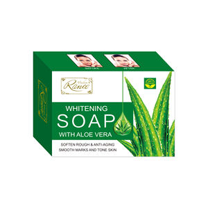 Savon nettoyant blanchissant et anti-âge avec extrait naturel d'aloe vera, savon blanchissant à l'aloe vera - Product Image 1