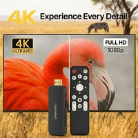 Android TV Box 2026 WiFi5 Android 9 2GB 16GB Quad Core 4K HDR/H265 OTT IPTV ATV con Control por Voz BT