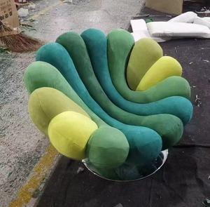 Poltrona Singola Anemone <span class=keywords><strong>Giovannetti</strong></span> di Design Italiano, Moderna e Minimalista, Girevole per Salotto e Relax - Product Image 3