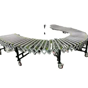 Flexible Telescopic Conveyer System Of Factory Direct Price ABS Roller Conveyor