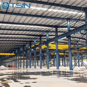 Construction à charpente métallique à bas prix Plans de construction d'usine préfabriqués Bâtiment à structure en acier à bas prix - Product Image 4