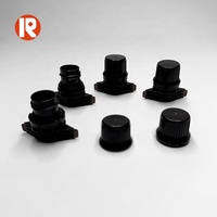 Bouchon flexible en PE à visser, réutilisable, écologique, durable, anti-déversement, pour emballage liquide