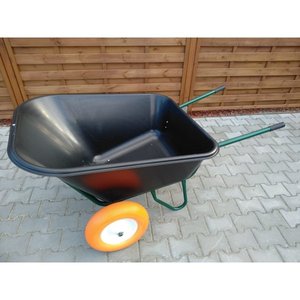 <span class=keywords><strong>Brouette</strong></span> de 200 litres, capacité de charge de 250kg pour la construction du jardin de <span class=keywords><strong>chevaux</strong></span> et des feuilles - Product Image 6